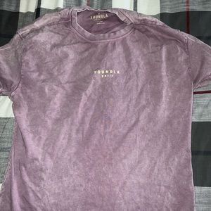 YoungLA lavender wavy tee